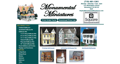Desktop Screenshot of monumentalminiatures.com